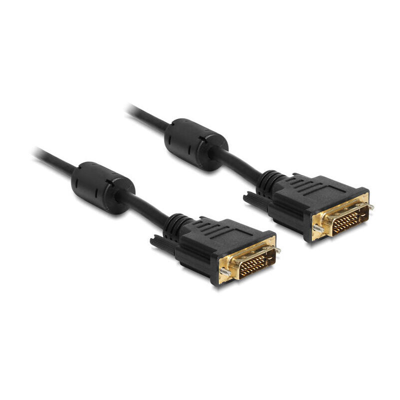 delock-cable-dvi-241-macho-dvi-241-macho-3-m-negro