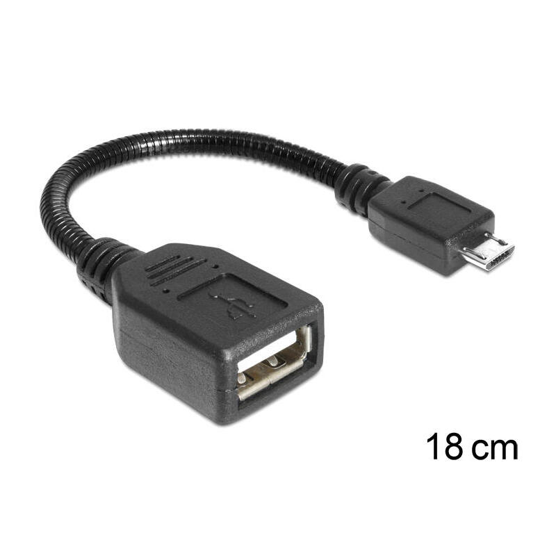 delock-cable-usb-micro-b-male-usb-20-a-female-otg-flexible-18-cm