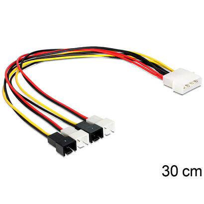 delock-cable-power-molex-4-pin-male-4-x-2-pin-fan