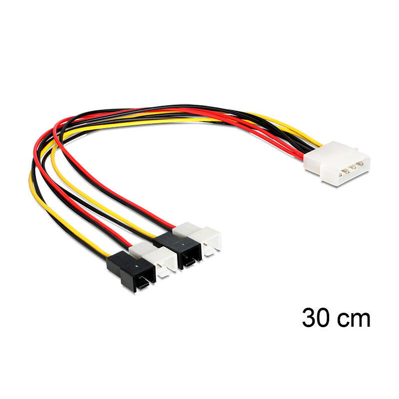 delock-cable-power-molex-4-pin-male-4-x-2-pin-fan