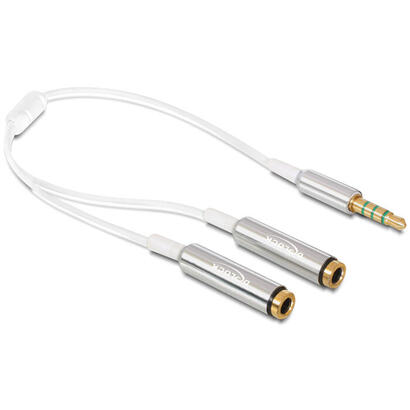 delock-cable-audio-stereo-jack-35-mm-4-pin-2-x-stereo-jack-35-mm-4-pin-25-cm