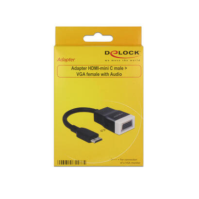 delock-adaptador-hdmi-mini-c-macho-vga-hembra-con-audio