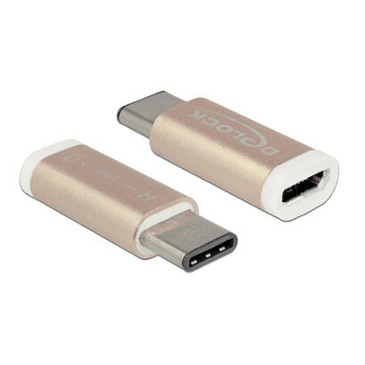 delock-adaptador-usb-20-micro-b-hembra-usb-tipo-c-20-macho-gold