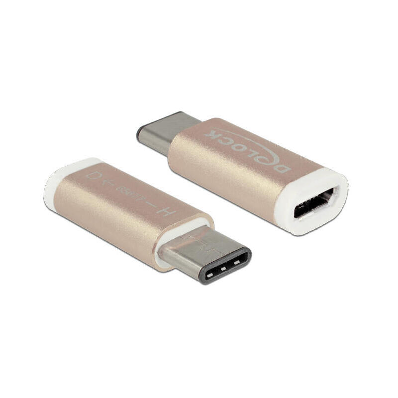 delock-adaptador-usb-20-micro-b-hembra-usb-tipo-c-20-macho-gold