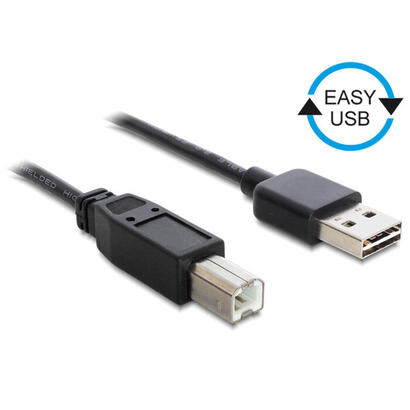 delock-cable-easy-usb-20-type-a-macho-usb-20-type-b-de-05-m-negro