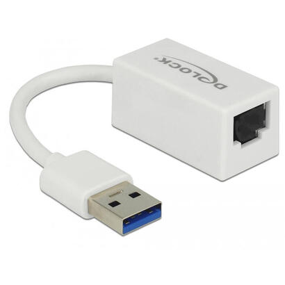 delock-adaptador-superspeed-usb-usb-31-gen-1-con-usb-tipo-a-macho-gigabit-lan-101001000-mbps-compacto-blanco