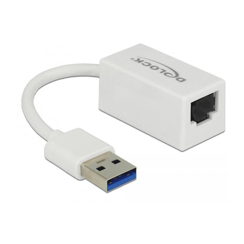 delock-adaptador-superspeed-usb-usb-31-gen-1-con-usb-tipo-a-macho-gigabit-lan-101001000-mbps-compacto-blanco