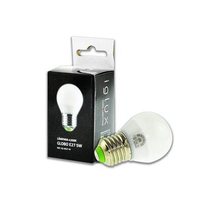 iglux-bombilla-globo-xg-0527-c-5w-e27-3000k-angulo-120-380-lumenes-ip-20