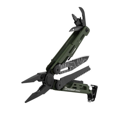 multiherramienta-leatherman-senal-verde-topo-incl-funda-de-nailon