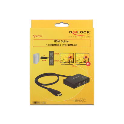 delock-divisor-hdmi-uhd-1-x-entrada-hdmi-2-x-salida-hdmi-4k