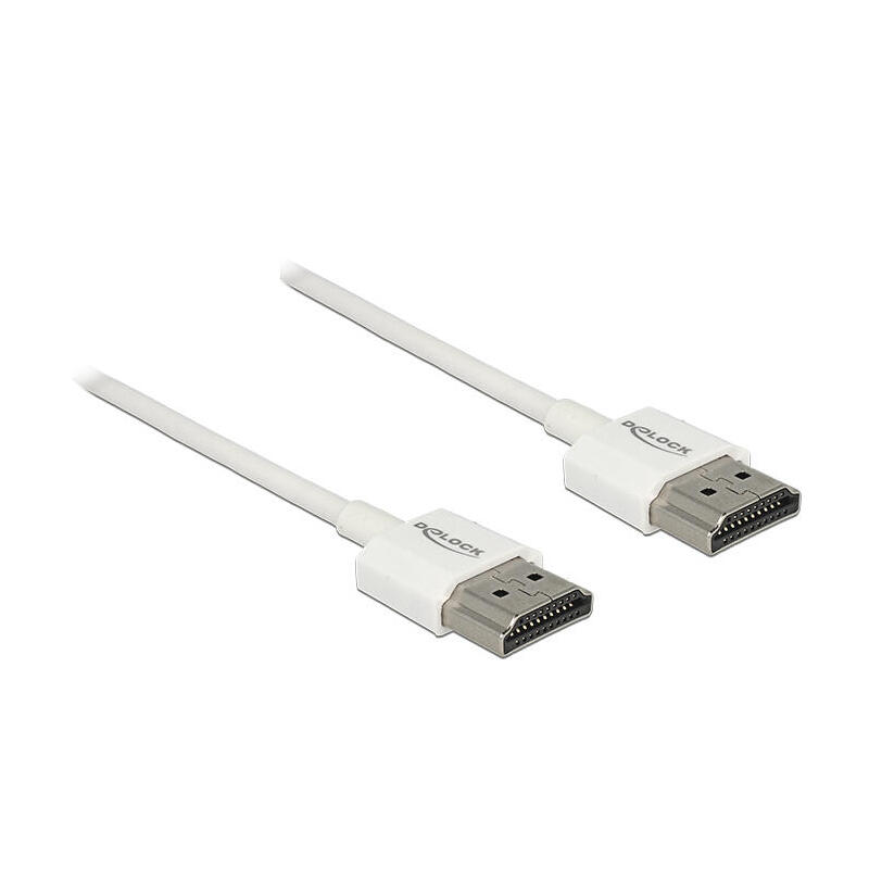 delock-cable-hdmi-de-alta-velocidad-con-ethernet-hdmi-a-macho-hdmi-a-macho-3d-4k-025-m-fino-high-quality