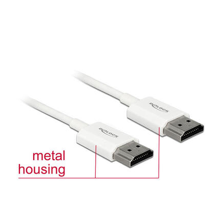 delock-cable-hdmi-de-alta-velocidad-con-ethernet-hdmi-a-macho-hdmi-a-macho-3d-4k-45-m-activo-fino-high-quality