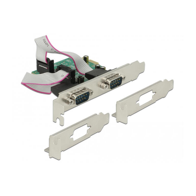 delock-tarjeta-pci-express-2-x-serial-rs-232-de-alta-velocidad-921k-con-suministro-de-voltaje