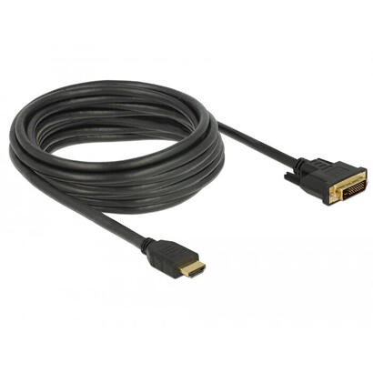 delock-cable-hdmi-dvi-241-mm-5m-negro