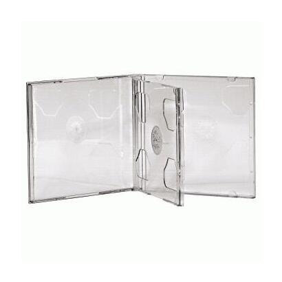 hama-cd-double-jewel-case-pack-5-2-discos-transparente