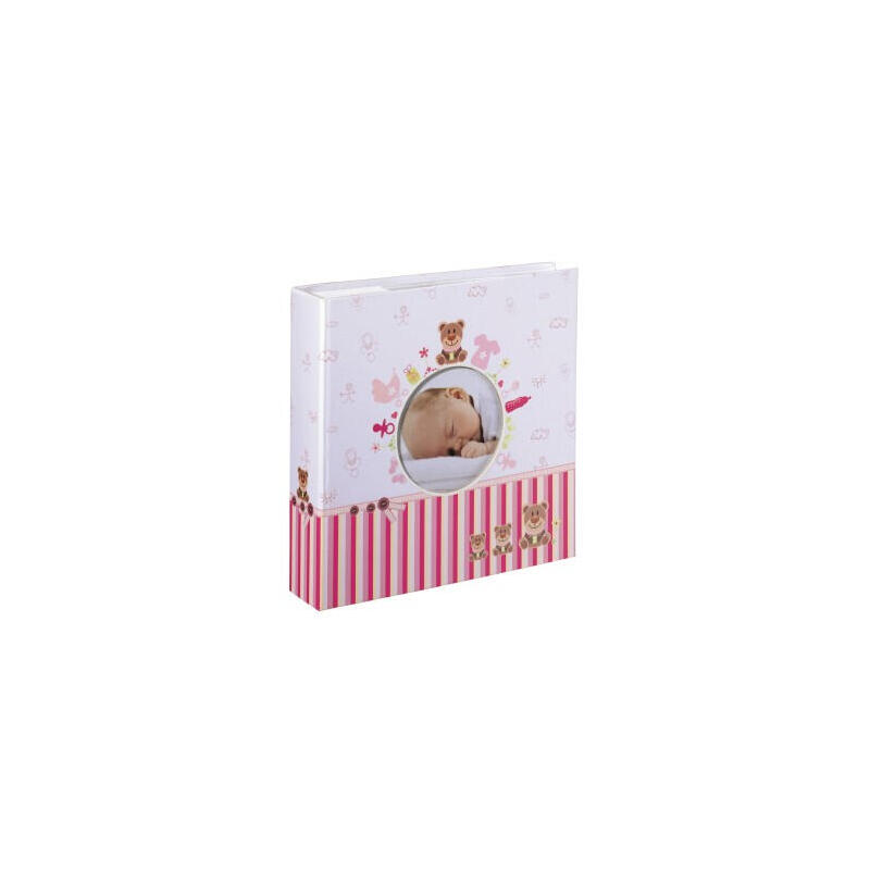 hama-moni-album-de-foto-y-protector-rosa-blanco-200-hojas-10-x-15