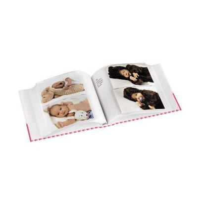 hama-moni-album-de-foto-y-protector-rosa-blanco-200-hojas-10-x-15