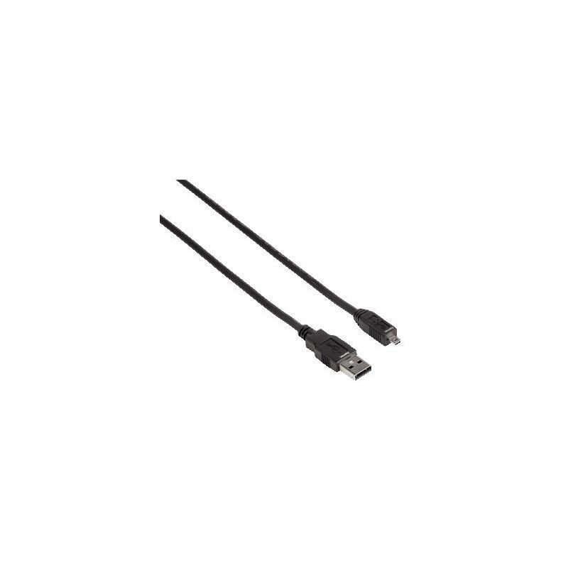 hama-usb-20-cable-b8-pin-usb-a-mini-usb-b-negro-18-m hama-usb-20-cable-b8-pin-usb-a-mini-usb-b-negro-18-m
