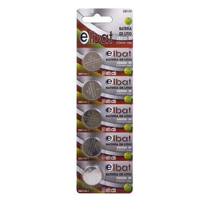 elbat-pack-de-5-pilas-litio-de-boton-cr2032-3v