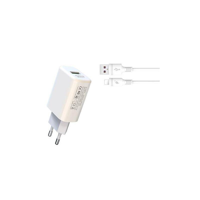 xo-l85d-cargador-de-corriente-18w-cable-lightning-carga-rapida-proteccion-sobretensiones-color-blanco