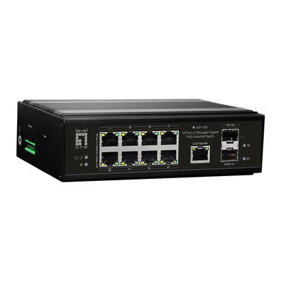 levelone-igp-1061-switch-gestionado-l2-gigabit-ethernet-101001000-energia-sobre-ethernet-poe-negro