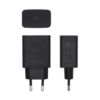 aisens-cargador-para-smartphone-usb-c-pd30-1x-usb-c-20w-negro