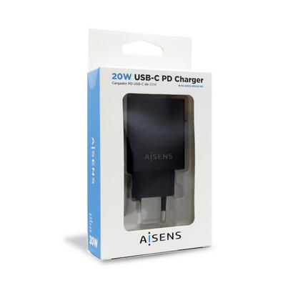 aisens-cargador-para-smartphone-usb-c-pd30-1x-usb-c-20w-negro