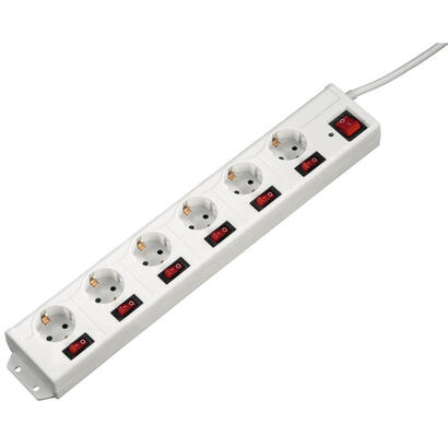 hama-socket-line-61-xl-simple-conmutable-blanco