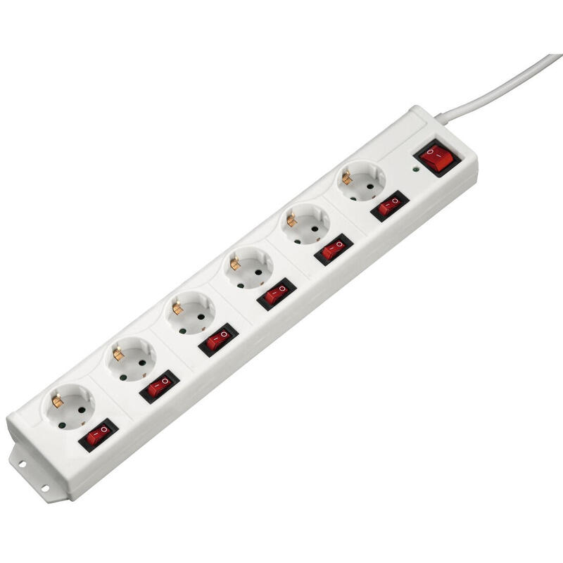 hama-socket-line-61-xl-simple-conmutable-blanco hama-socket-line-61-xl-simple-conmutable-blanco