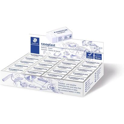 pack-de-40-unidades-staedtler-rasoplast-526-b40-goma-de-borrar-borrado-de-alta-calidad-minimos-residuos-color-blanco