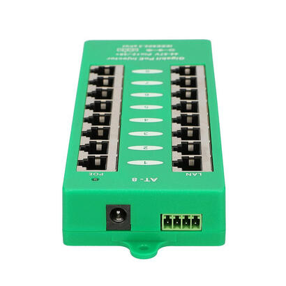 extralink-active-poe-injector-8-port-gigabit-8023ataf-mode-a