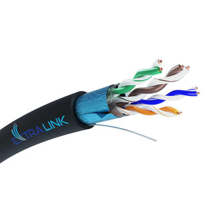 cable-extralink-cat5e-ftp-futp-v2-outdoor-twisted-pair-100m