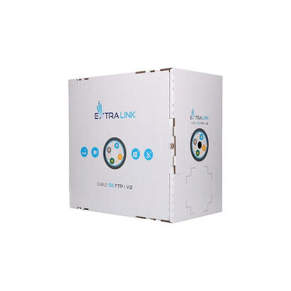 cable-extralink-cat5e-ftp-futp-v2-outdoor-twisted-pair-100m