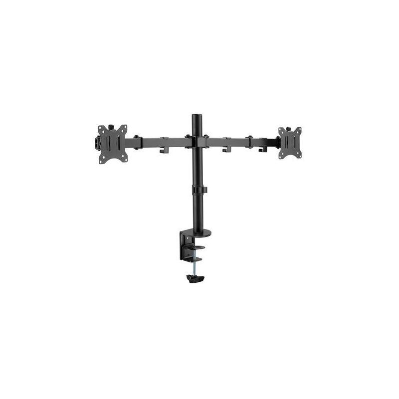 cromad-soporte-de-mesa-con-brazos-articulados-para-2-monitores-de-13-32-giratorio-inclinable-y-extensible-gestion-de-cables-peso