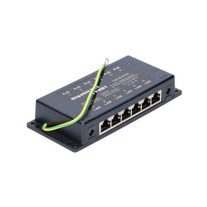 extralink-6-port-passive-or-8023afat-poe-injector-1-gbe-18v57v-dc-90w-max