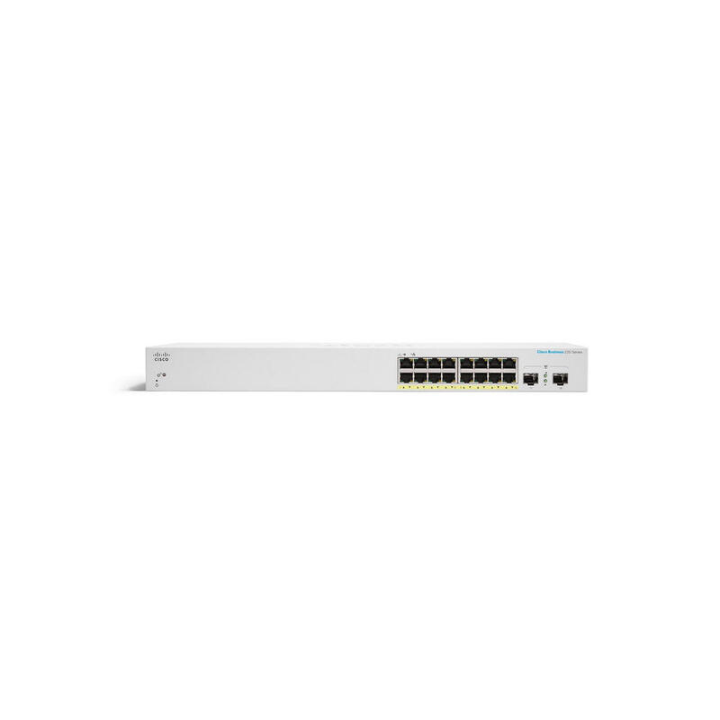 cisco-business-220-series-cbs220-16t-2g-conmutador-inteligente-16-x-101001000-2-x-gigabit-sfp-enlace-ascendente-montaje-en-rack