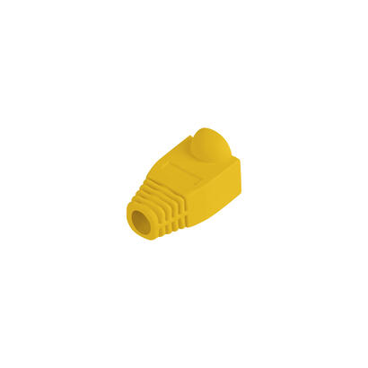 funda-protector-lanberg-conector-rj45-pack-100-uds-amarillo