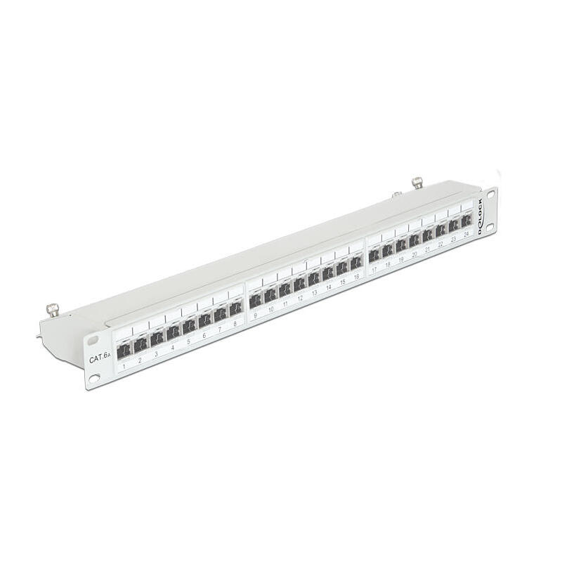 delock-patchpanel-19-24-puertos-cat6a-gris