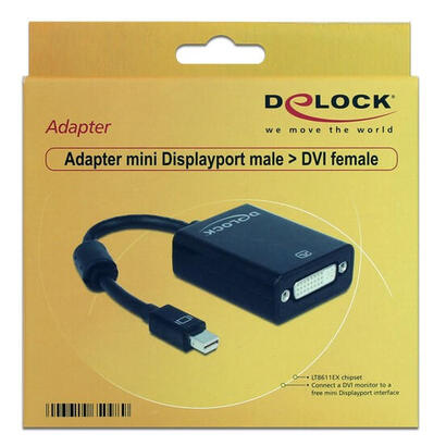 delock-adaptador-mini-displayport-11-macho-dvi-hembra-pasivo-negro