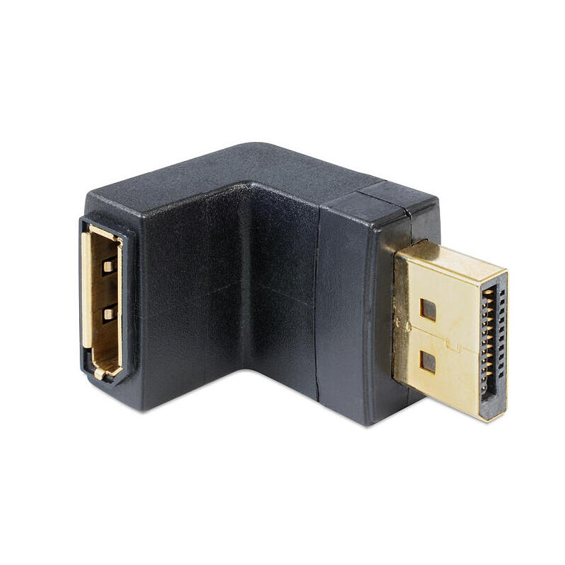 delock-adapter-displayport-male-displayport-female-angled-down delock-adapter-displayport-male-displayport-female-angled-down