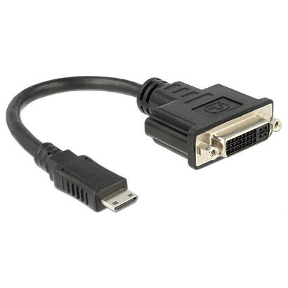 delock-adaptador-hdmi-mini-c-male-dvi-245-female-20-cm