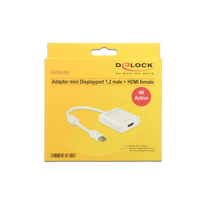 delock-adaptorcable-mini-displayport-12-plug-hdmi-socket-white-4k-active