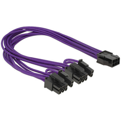 delock-cable-de-alimentacion-6pin-pcie-2x-8pin-hm-030m-textil