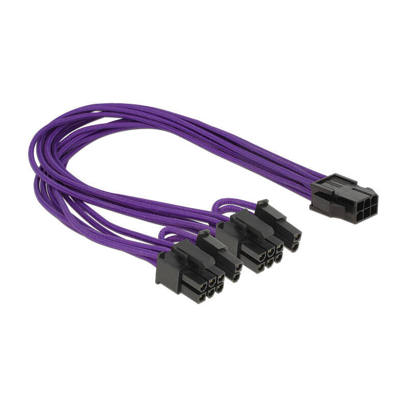 delock-cable-de-alimentacion-6pin-pcie-2x-8pin-hm-030m-textil