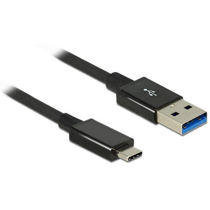 delock-usb-tipo-c-macho-usb-typ-a-macho-1-m-koaxial-negro-premium