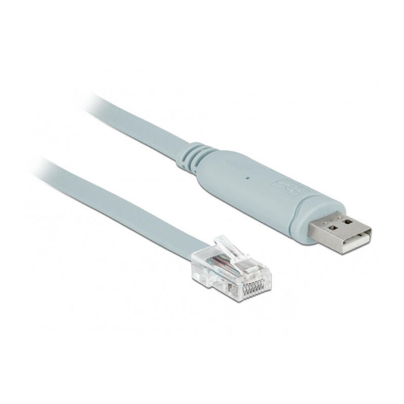 delock-adaptador-cable-usb-20-st-seriell-1-x-rs232-rj45-st-05-m-gris
