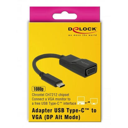 delock-adaptadorcable-usb-tipo-c-macho-vga-hembra-negro