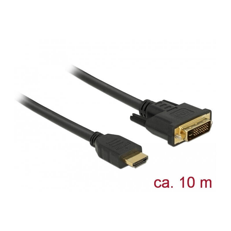 delock-cable-hdmi-a-dvi-241-bidireccional-10-m