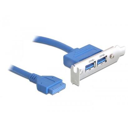 delock-slot-bracket-usb-30-pin-header-19-pin-1-x-internal-2-x-usb-30-a-female-external-low-profile