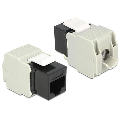 delock-keystone-module-rj45-female-lsa-cat6-utp-black